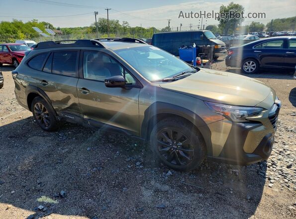 4S4BTALC3S3177814 2025 SUBARU OUTBACK Green Դիմացի տեսք
