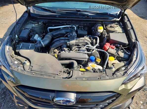4S4BTALC3S3177814 2025 SUBARU OUTBACK Green VIN կոդի պիտակի տեսք