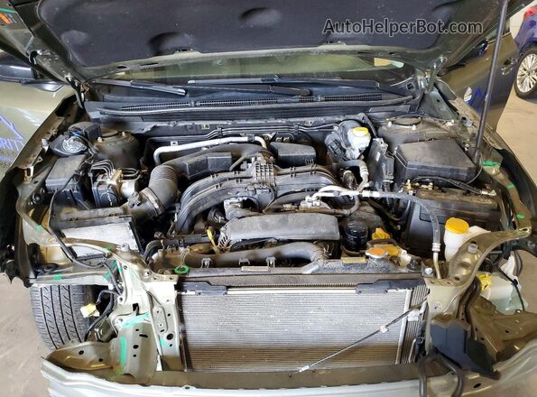 4S4BTALC4P3188182 2023 SUBARU OUTBACK Green Widok komory silnika