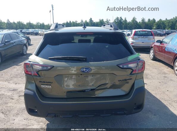 4S4BTALC5P3142943 2023 SUBARU OUTBACK Green წინა ხედი