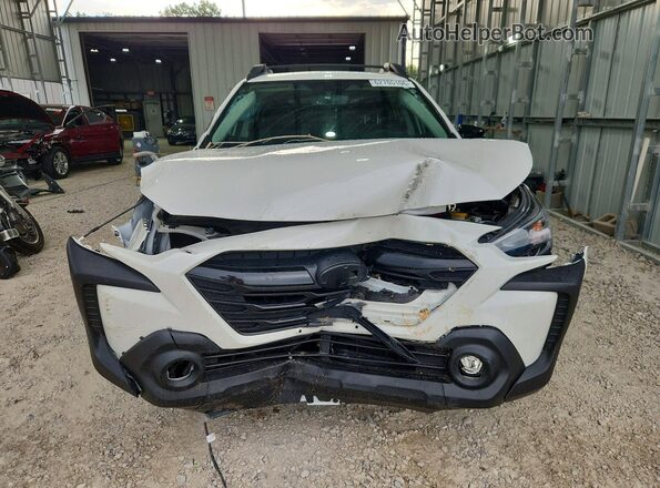 4S4BTALC5P3143560 2023 SUBARU OUTBACK White Դիմացի տեսք