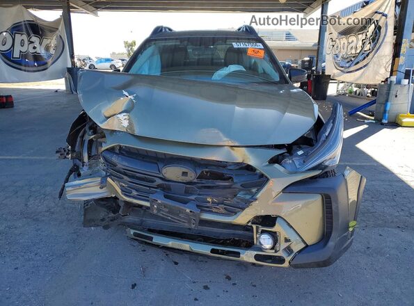 4S4BTALC5P3222534 2023 SUBARU OUTBACK Green წინა ხედი