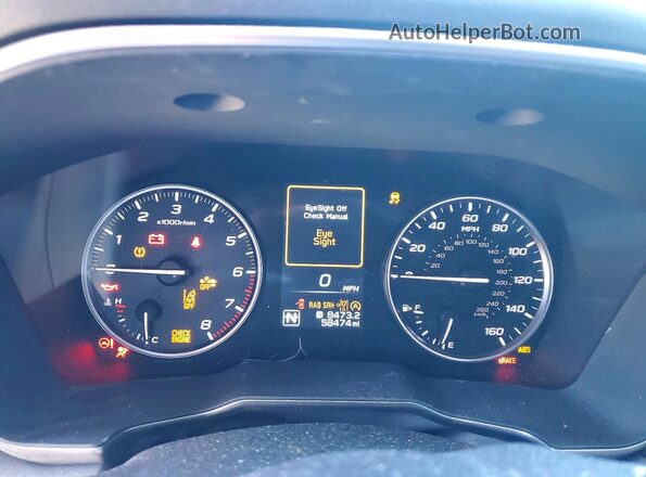 4S4BTALC5P3222534 2023 SUBARU OUTBACK Green ხელსაწყოთა პანელის ხედი