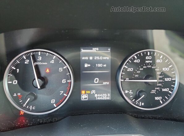 4S4BTALC6R3296063 2024 SUBARU OUTBACK Silver Вид щитка приладів