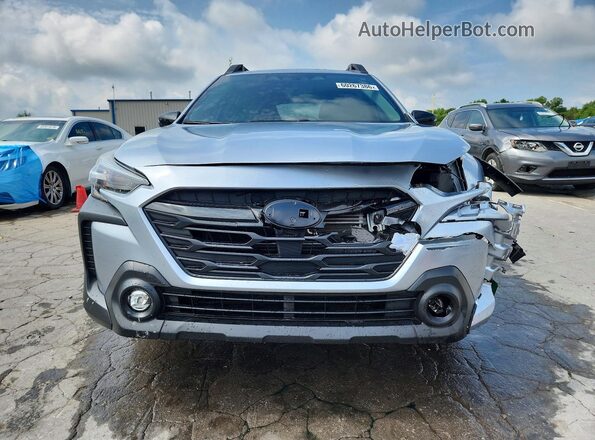 4S4BTALC6R3296063 2024 SUBARU OUTBACK Silver Вид спереду