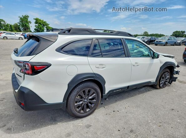 4S4BTALC6S3241912 2025 SUBARU OUTBACK White Tył prawy