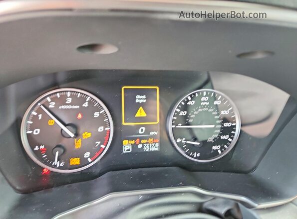4S4BTALC6S3241912 2025 SUBARU OUTBACK White Widok zestawu wskaźników