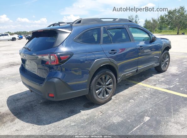 4S4BTALC8P3165780 2023 SUBARU OUTBACK Blue Rear right