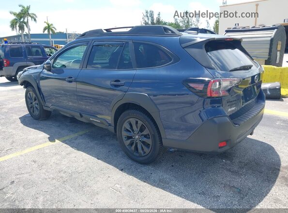 4S4BTALC8P3165780 2023 SUBARU OUTBACK Blue Rear left