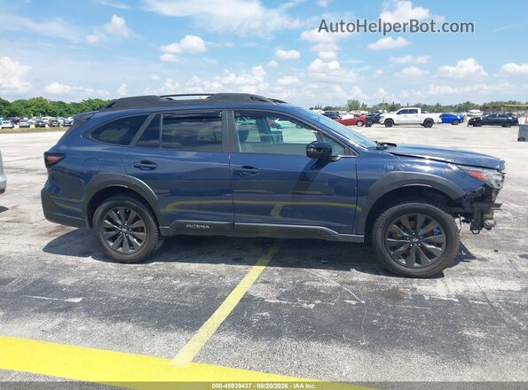 4S4BTALC8P3165780 2023 SUBARU OUTBACK Blue Rear interior view