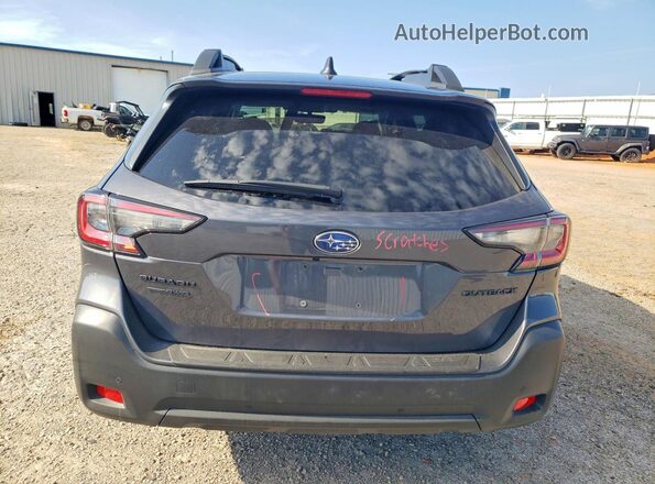 4S4BTALC8R3292225 2024 SUBARU OUTBACK Gray Vista del compartimento del motor