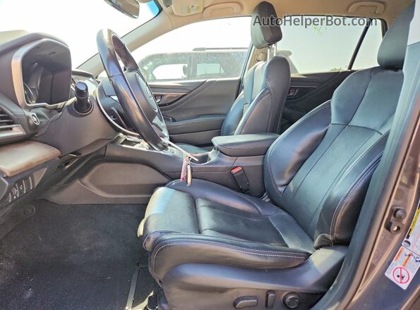 4S4BTALC9L3192352 2020 SUBARU OUTBACK Серый Вид салона спереди