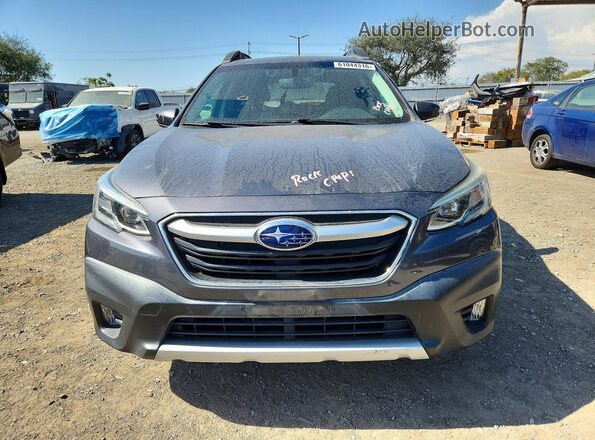 4S4BTALC9L3192352 2020 SUBARU OUTBACK Серый Вид спереди