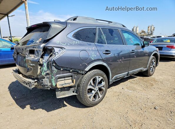 4S4BTALC9L3192352 2020 SUBARU OUTBACK Серый Задняя правая четверть