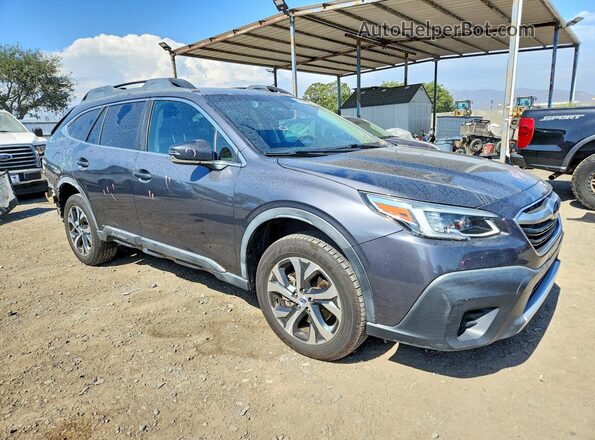 4S4BTALC9L3192352 2020 SUBARU OUTBACK Серый Передняя правая четверть