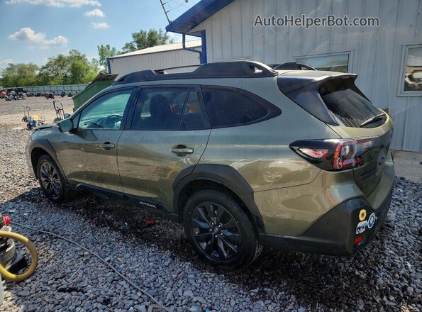 4S4BTALCXP3207981 2023 SUBARU OUTBACK Green Rear left
