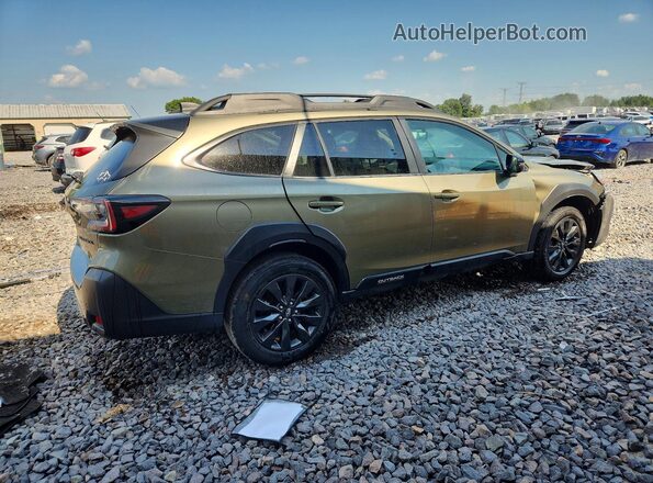 4S4BTALCXP3207981 2023 SUBARU OUTBACK Green Rear right
