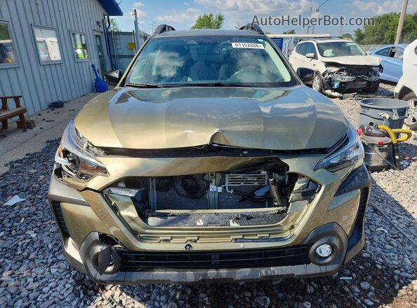4S4BTALCXP3207981 2023 SUBARU OUTBACK Green Front view