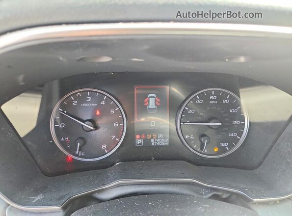4S4BTALCXP3207981 2023 SUBARU OUTBACK Green Instrument cluster view