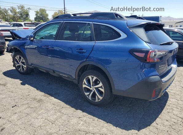 4S4BTAMC1M3112834 2021 SUBARU OUTBACK Blue Հետևի ձախ