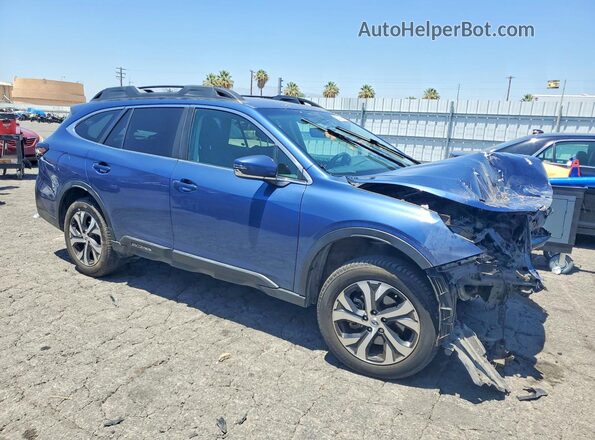 4S4BTAMC1M3112834 2021 SUBARU OUTBACK Blue Առջևի աջ