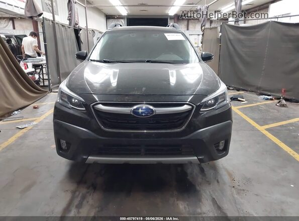 4S4BTAMC1N3211736 2022 SUBARU OUTBACK Черный Вид задней части салона