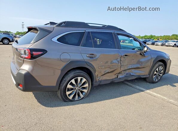 4S4BTAMC4R3150906 2024 SUBARU OUTBACK Коричневый Задняя правая четверть