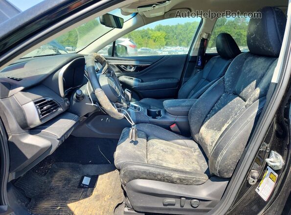 4S4BTAMC7N3254512 2022 SUBARU OUTBACK Black Vista del compartimento del motor
