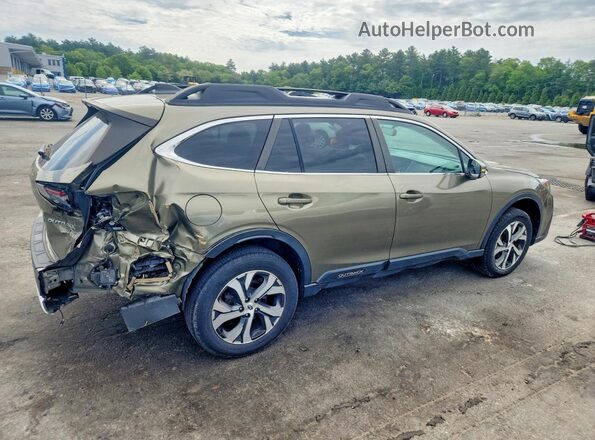 4S4BTAMC8N3237668 2022 SUBARU OUTBACK Green Tył prawy