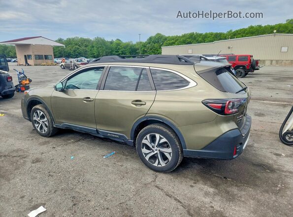 4S4BTAMC8N3237668 2022 SUBARU OUTBACK Green Tył lewy
