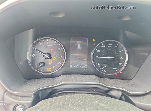4S4BTAMC8N3237668 2022 SUBARU OUTBACK Green Widok zestawu wskaźników