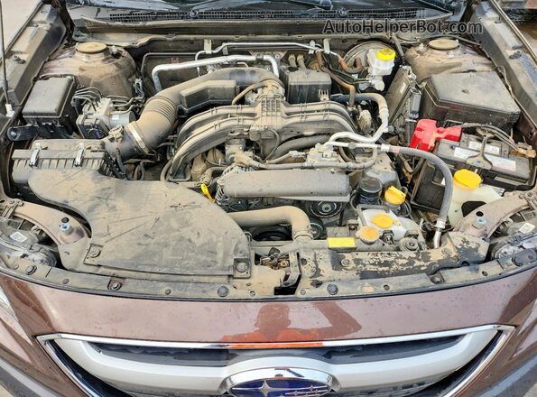 4S4BTAMC9M3127808 2021 SUBARU OUTBACK Коричневый Вид подкапотного пространства