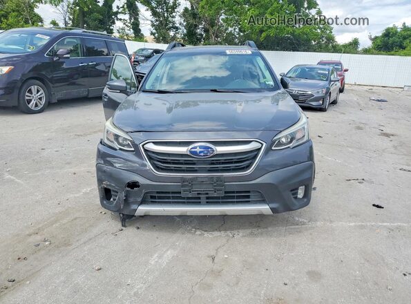 4S4BTANC0L3107864 2020 SUBARU OUTBACK Gray წინა ხედი