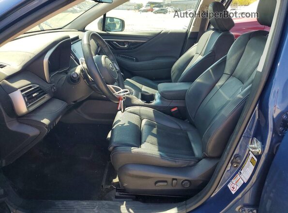 4S4BTANC0L3148852 2020 SUBARU OUTBACK Синий Вид салона спереди