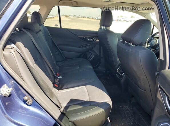 4S4BTANC0L3148852 2020 SUBARU OUTBACK Синий Вид задних сидений