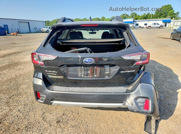 4S4BTANC0L3167062 2020 SUBARU OUTBACK Серый Вид сзади