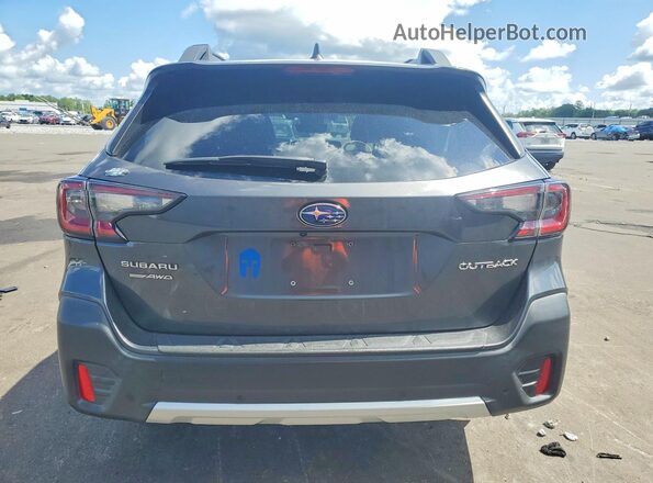 4S4BTANC0L3243105 2020 SUBARU OUTBACK Gray Vista trasera