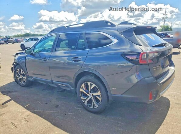4S4BTANC0L3243105 2020 SUBARU OUTBACK Gray Trasero izquierdo