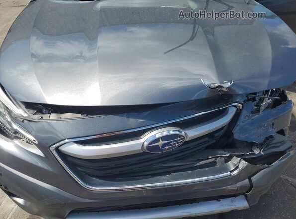 4S4BTANC0L3243105 2020 SUBARU OUTBACK Gray Vista interior trasera