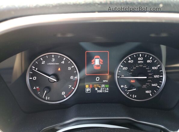 4S4BTANC0R3257482 2024 SUBARU OUTBACK White Սարքավորումների վահանակի տեսք