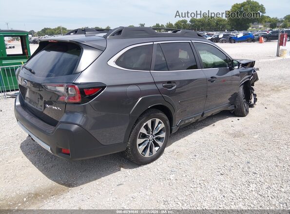 4S4BTANC0S3168386 2025 SUBARU OUTBACK Gray უკანა მარჯვენა