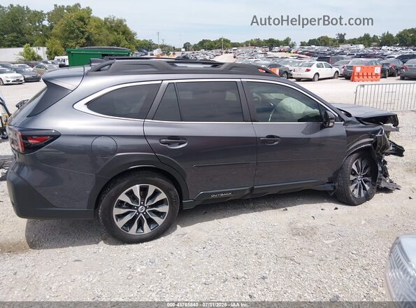 4S4BTANC0S3168386 2025 SUBARU OUTBACK Gray სალონის 360-გრადუსიანი ხედი