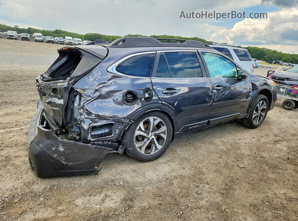 4S4BTANC1L3138122 2020 SUBARU OUTBACK Charcoal Հետևի աջ
