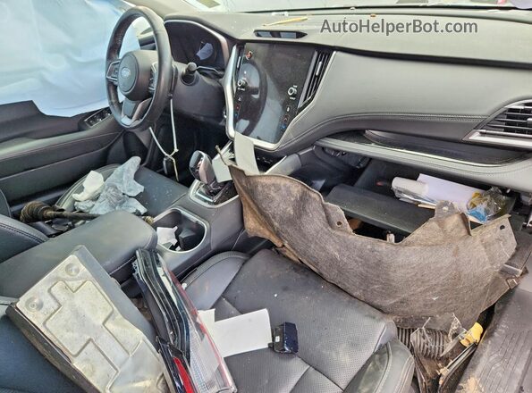 4S4BTANC1L3138122 2020 SUBARU OUTBACK Charcoal Առջևի վահանակի տեսք