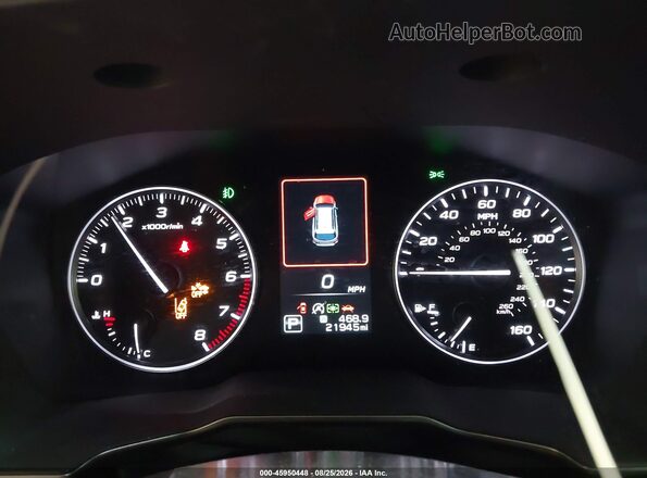 4S4BTANC1L3142980 2020 SUBARU OUTBACK Red უკანა სავარძლების ხედი