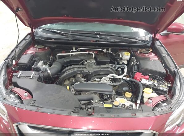 4S4BTANC1L3142980 2020 SUBARU OUTBACK Red უკანა ხედი