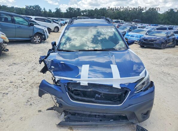 4S4BTANC1L3144518 2020 SUBARU OUTBACK Blue Vista frontal