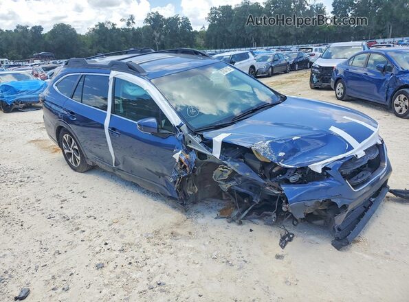 4S4BTANC1L3144518 2020 SUBARU OUTBACK Blue Delantero derecho