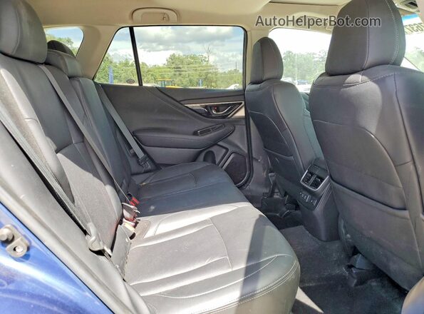 4S4BTANC1L3144518 2020 SUBARU OUTBACK Blue Vista de los asientos traseros