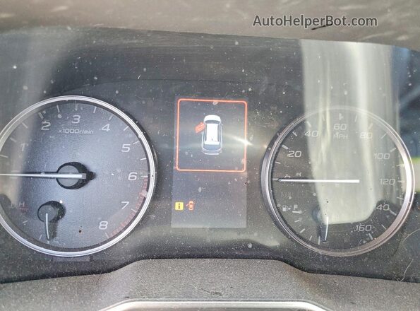 4S4BTANC1L3144518 2020 SUBARU OUTBACK Blue Vista del cuadro de instrumentos